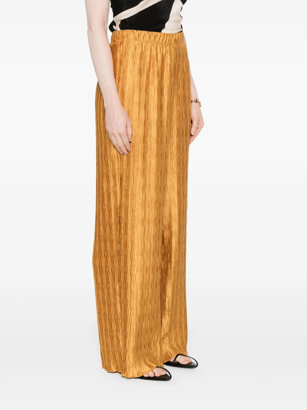Weili Zheng  plissé-detailed pants