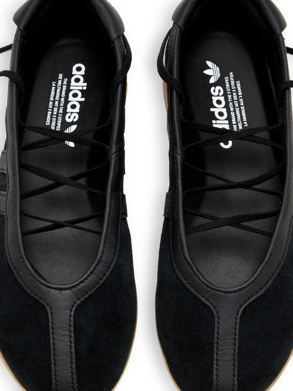 adidas  laced ballet flats