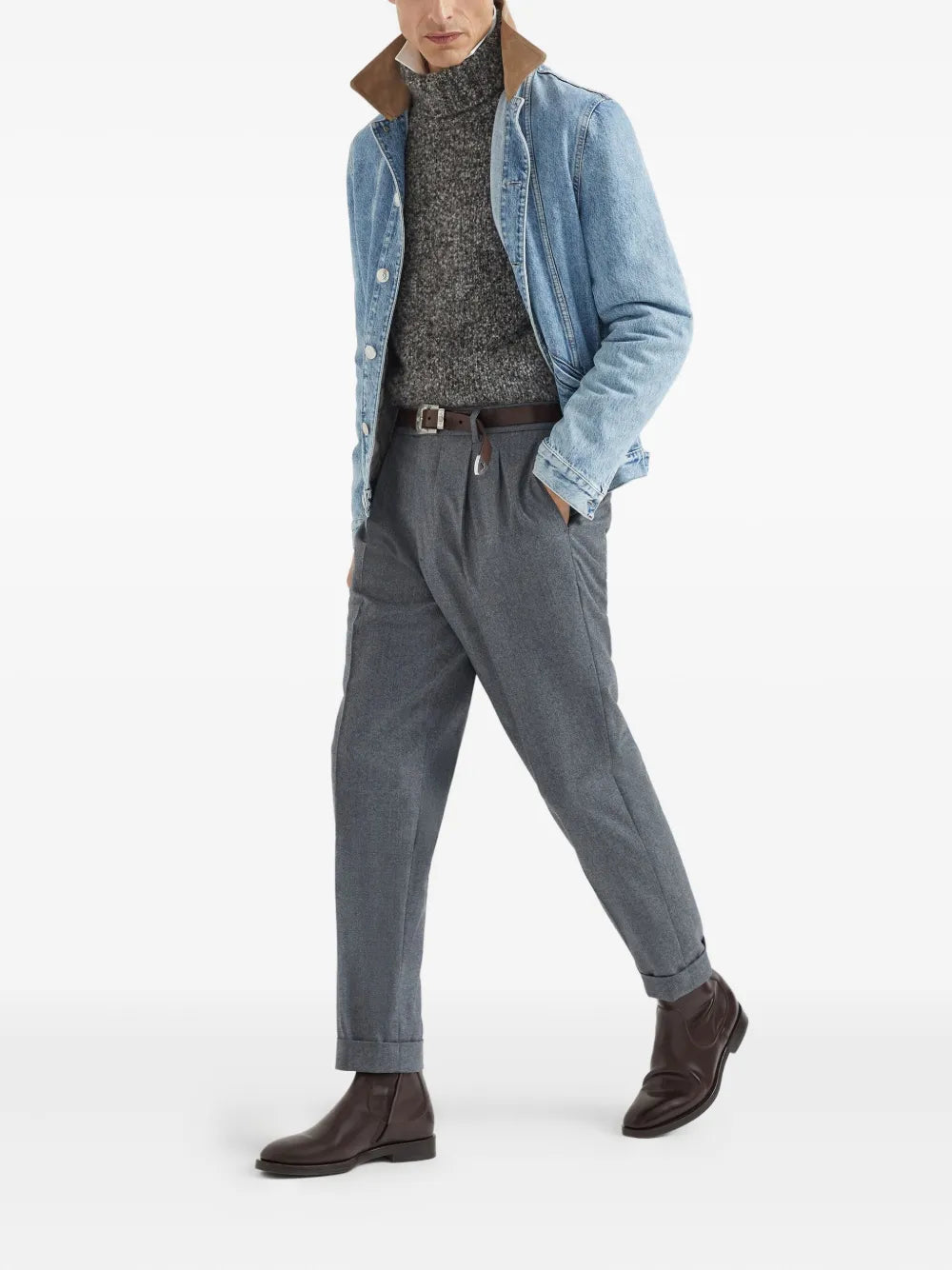 Brunello Cucinelli textured jumper