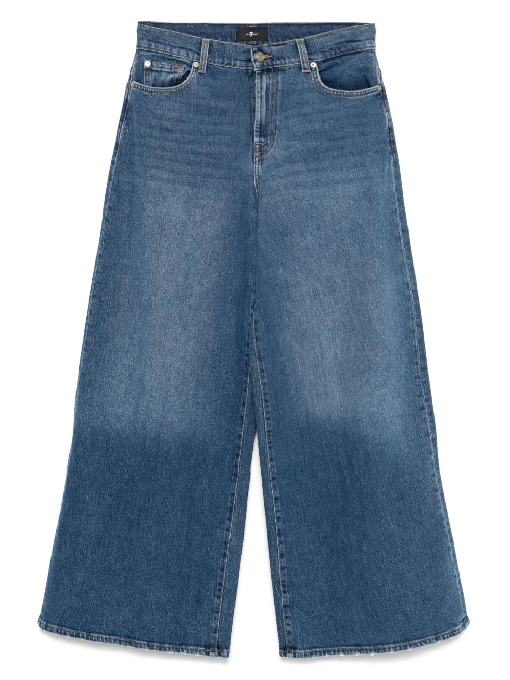 7 For All Mankind  bleached-effect jeans