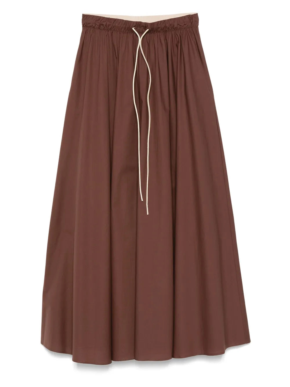 Alysi pleated midi skirt