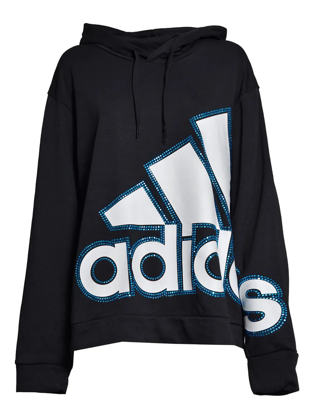 Caban Romantic  x Adidas logo-print hoodie