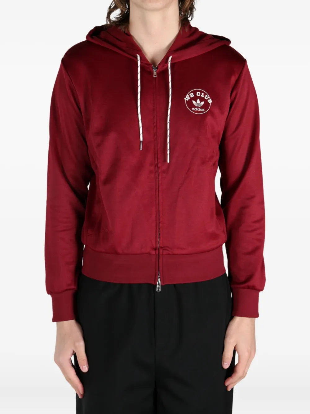 adidas  zip-up hoodie