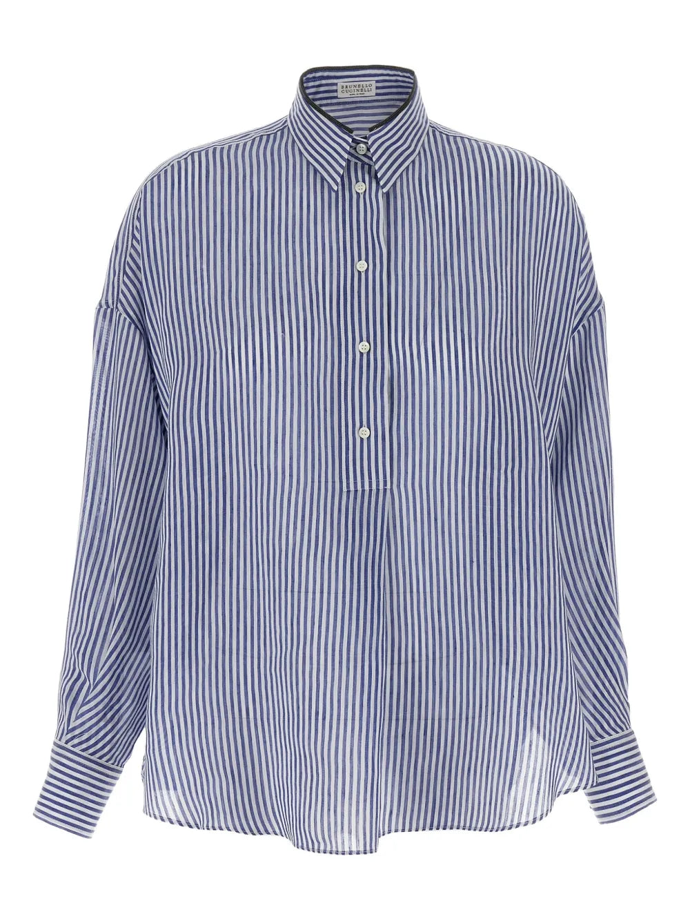 Brunello Cucinelli  striped button-up shirt