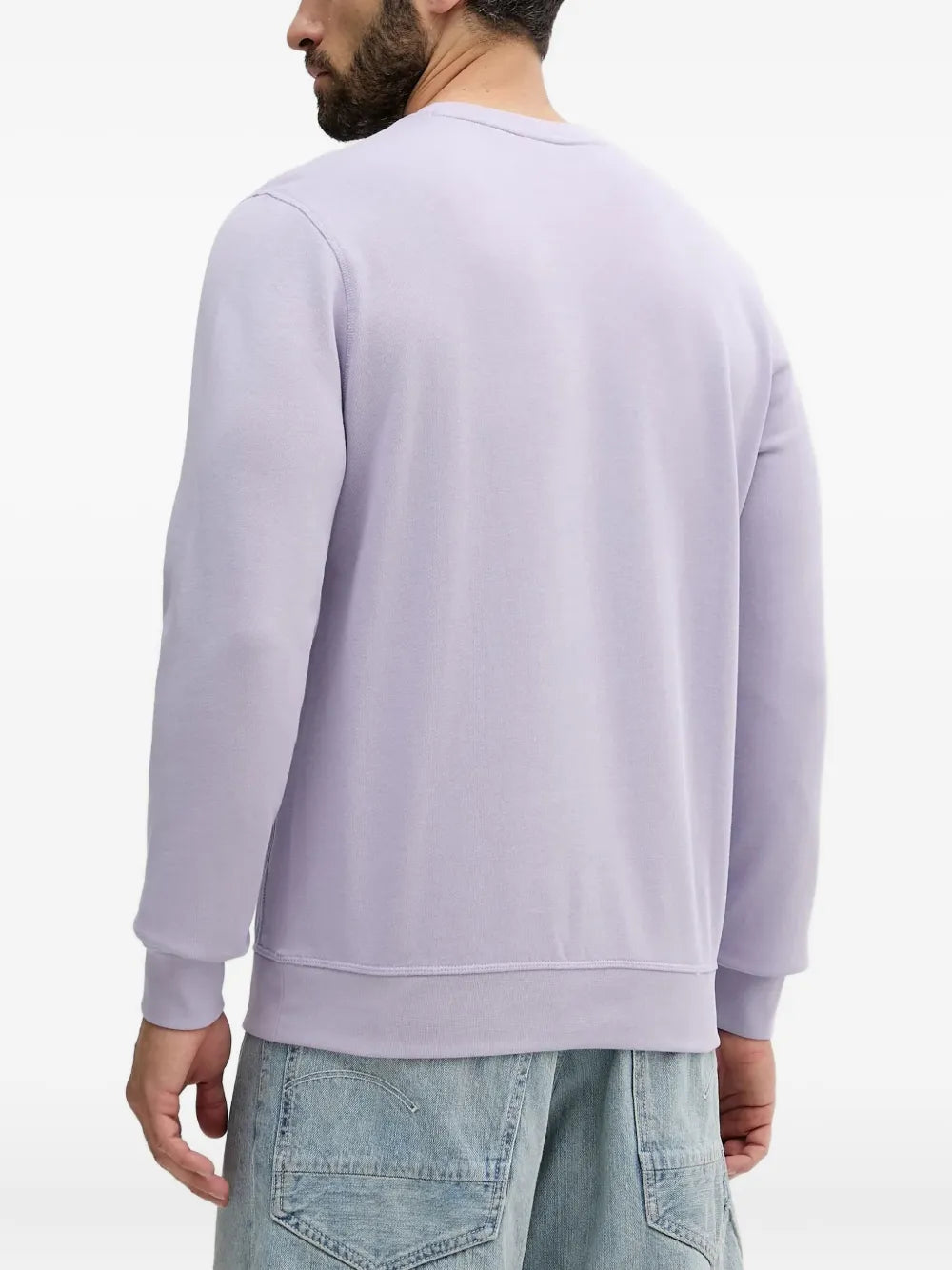 BOSS  logo-patch sweatshirt