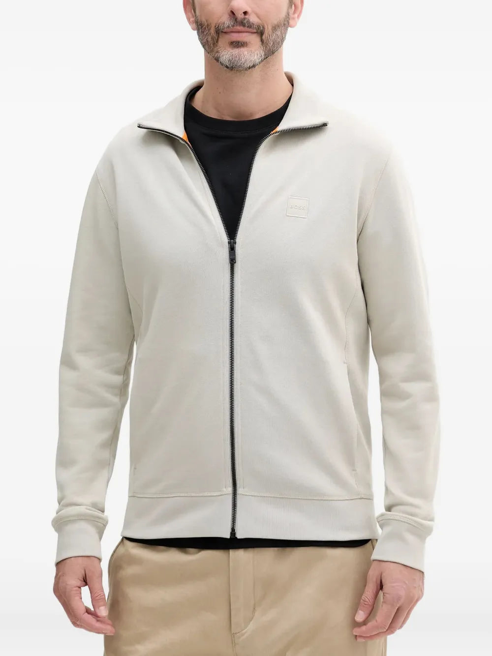 BOSS  zip-up sweatshirt