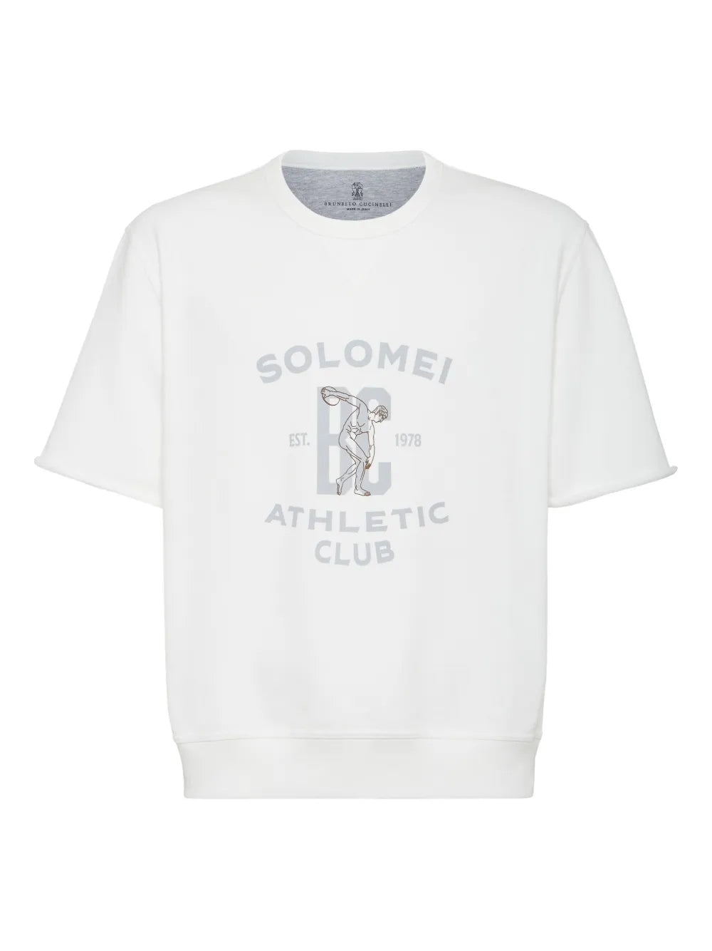 Brunello Cucinelli  graphic-print cotton T-shirt