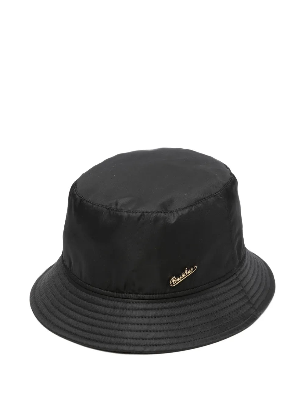 Borsalino  logo-plaque bucket hat