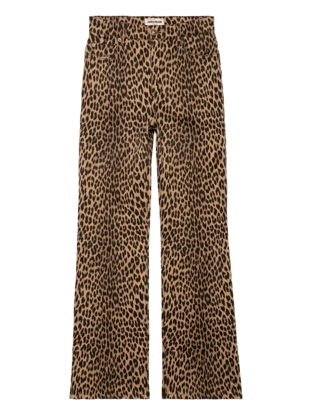 Zadig&Voltaire  leopard-print high-rise trousers