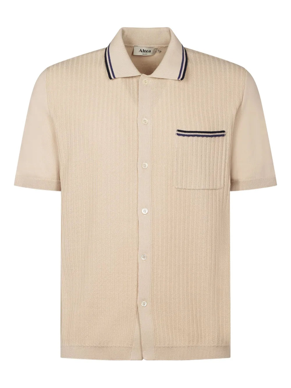 Altea ribbed short-sleeve shirt
