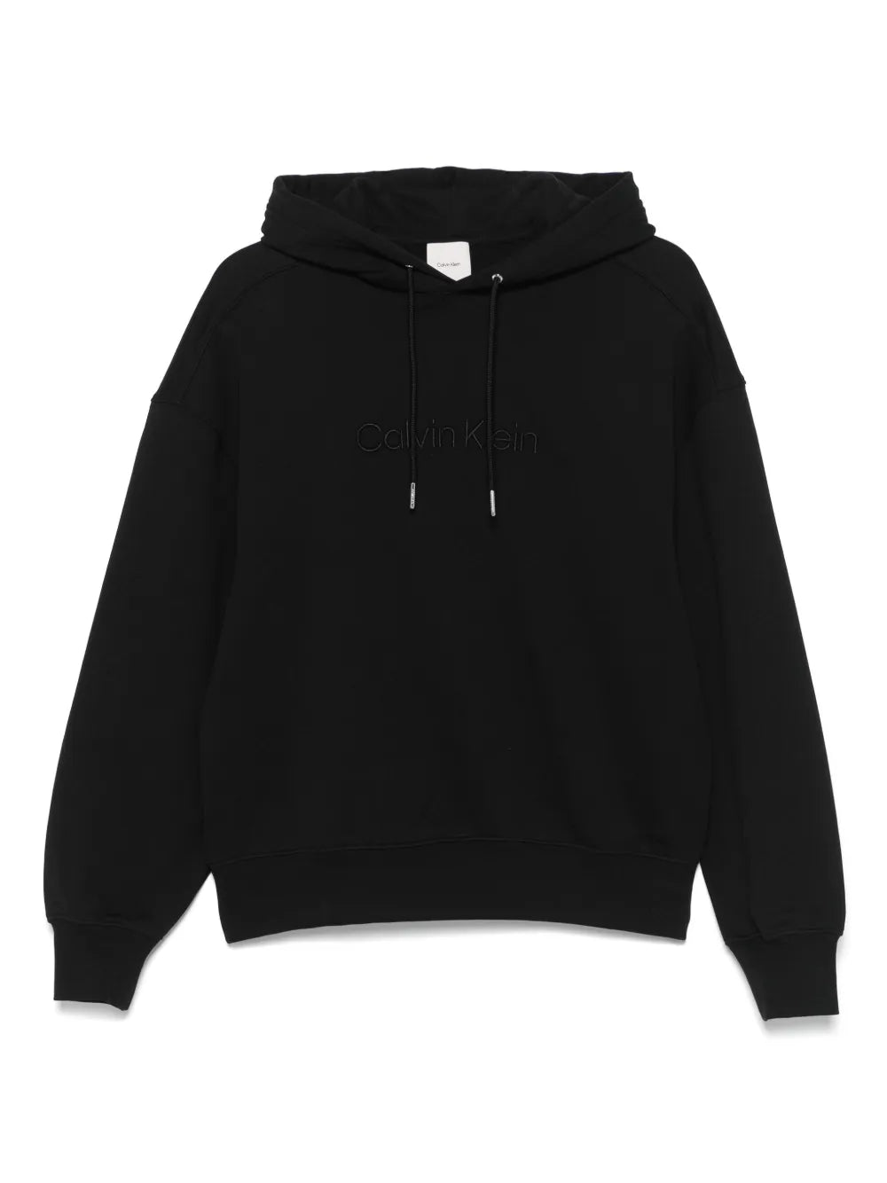 Calvin Klein  logo-embroidered hoodie