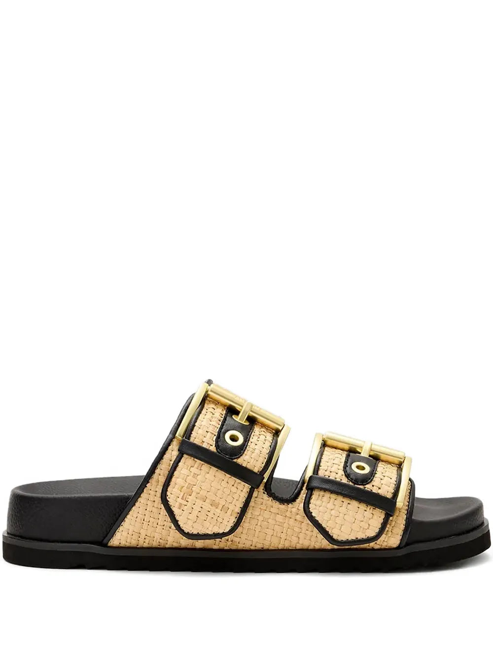 AllSaints  Sian woven buckled sandals