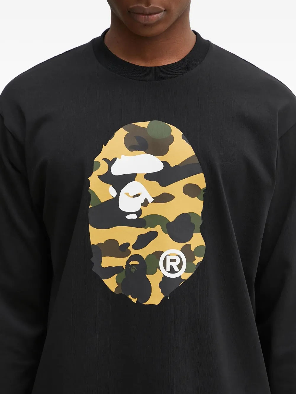 A BATHING APE® 1st Camo Ape Head sweatshirt