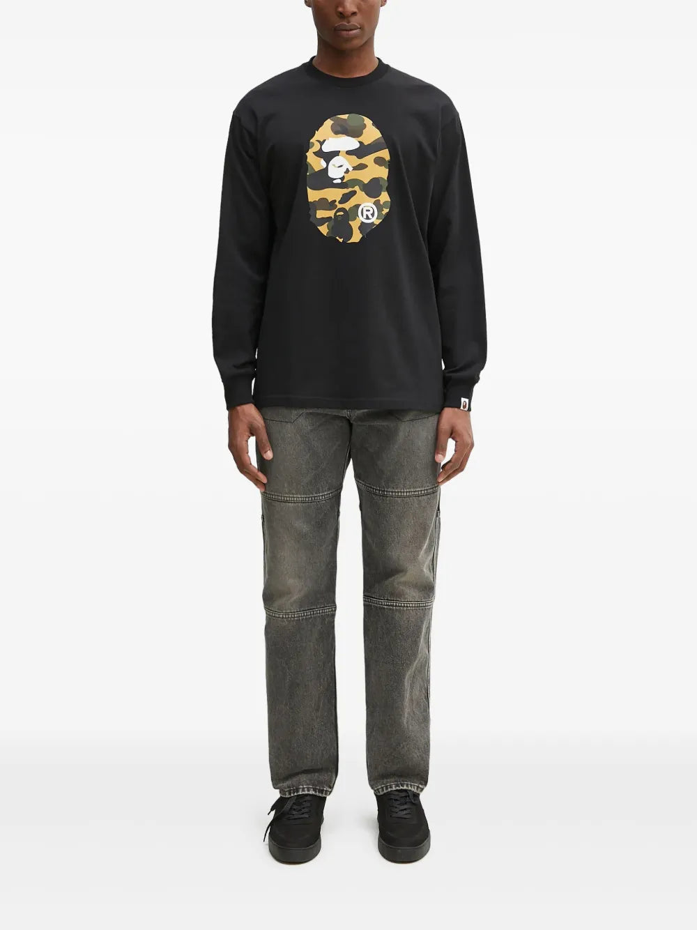 A BATHING APE®  1st Camo Ape Head sweatshirt