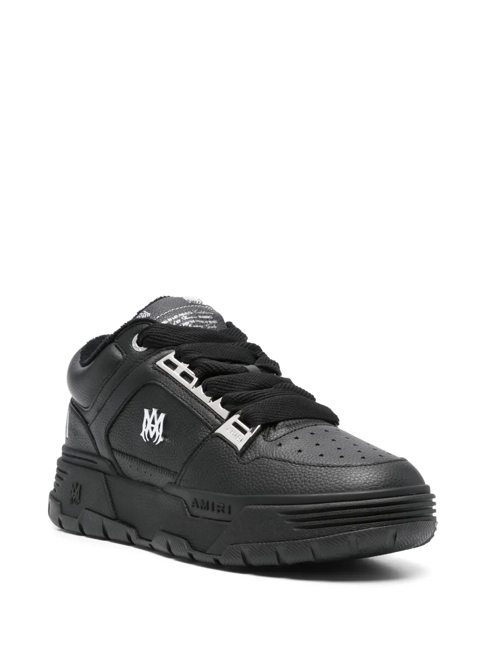 AMIRI  logo-embellished leather sneakers