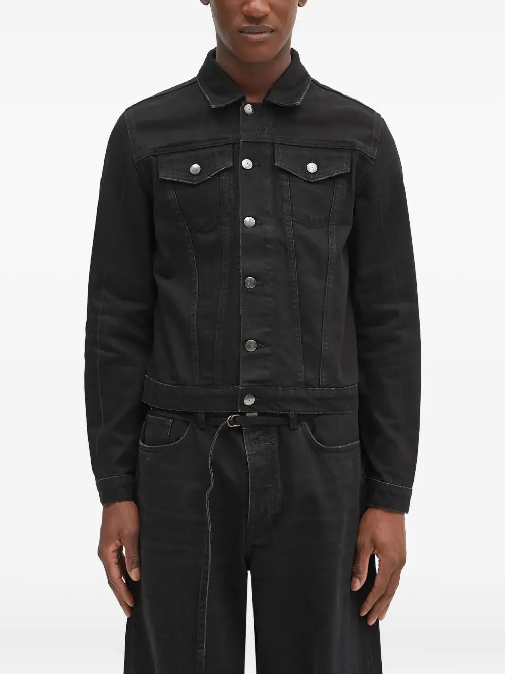 032c  button-fastening denim jacket