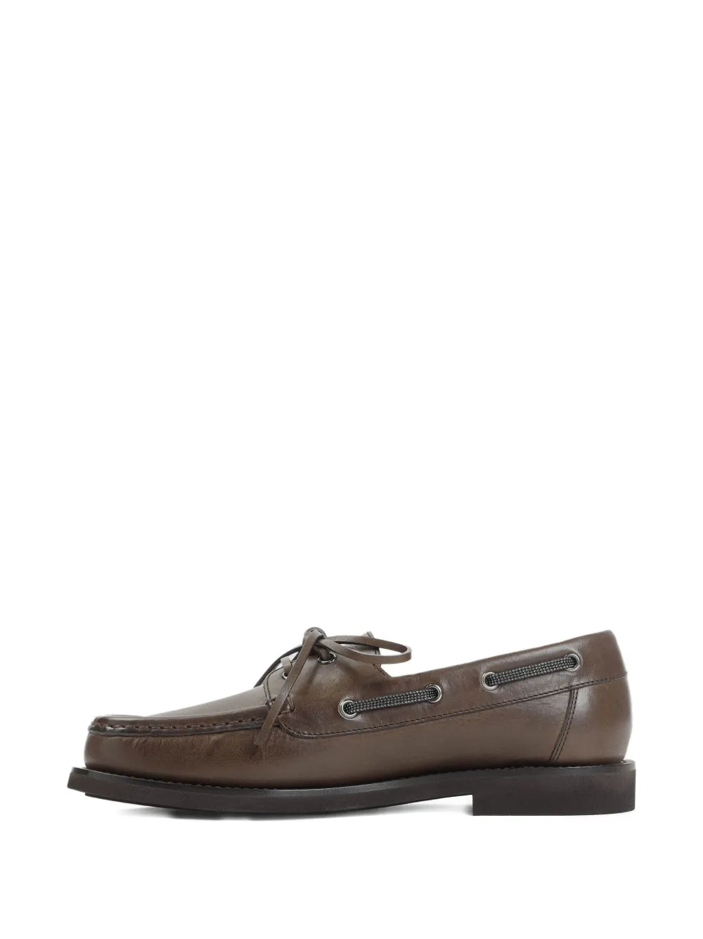 Brunello Cucinelli leather loafers