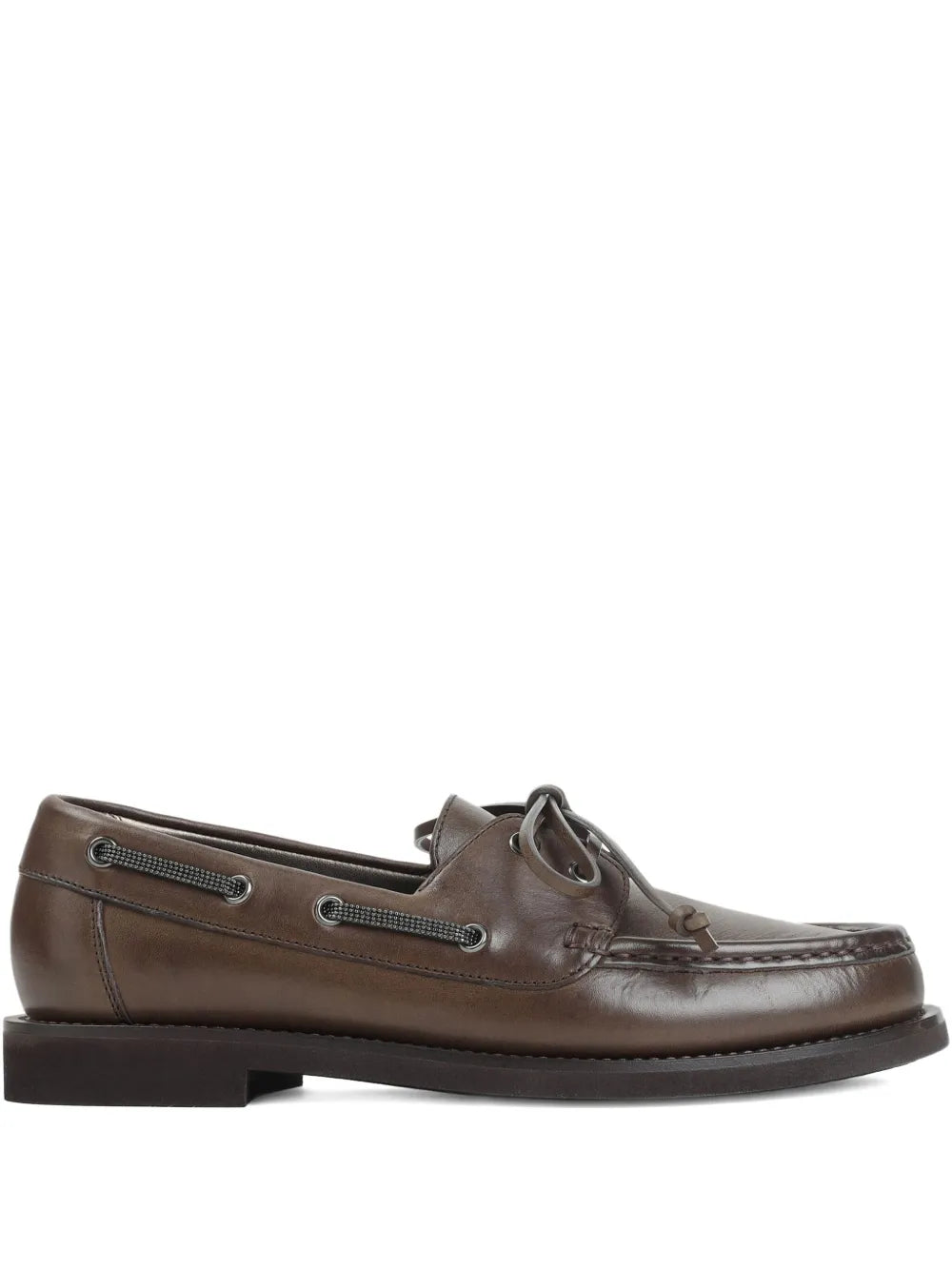 Brunello Cucinelli  leather loafers