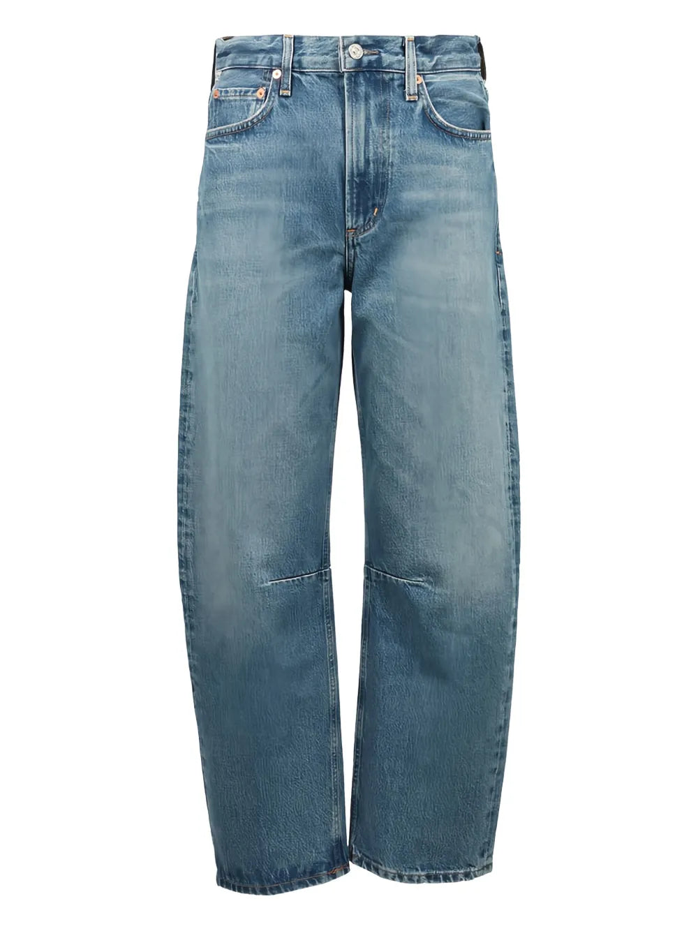AGOLDE  logo-patch jeans