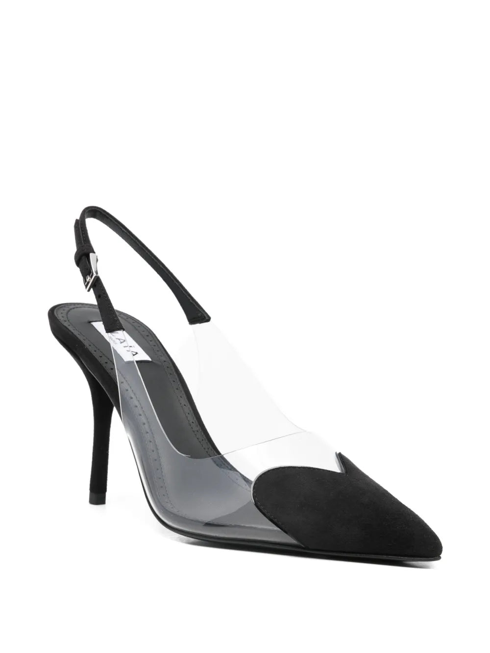 Alaïa  100mm Le Cœur heart-shaped slingback pumps