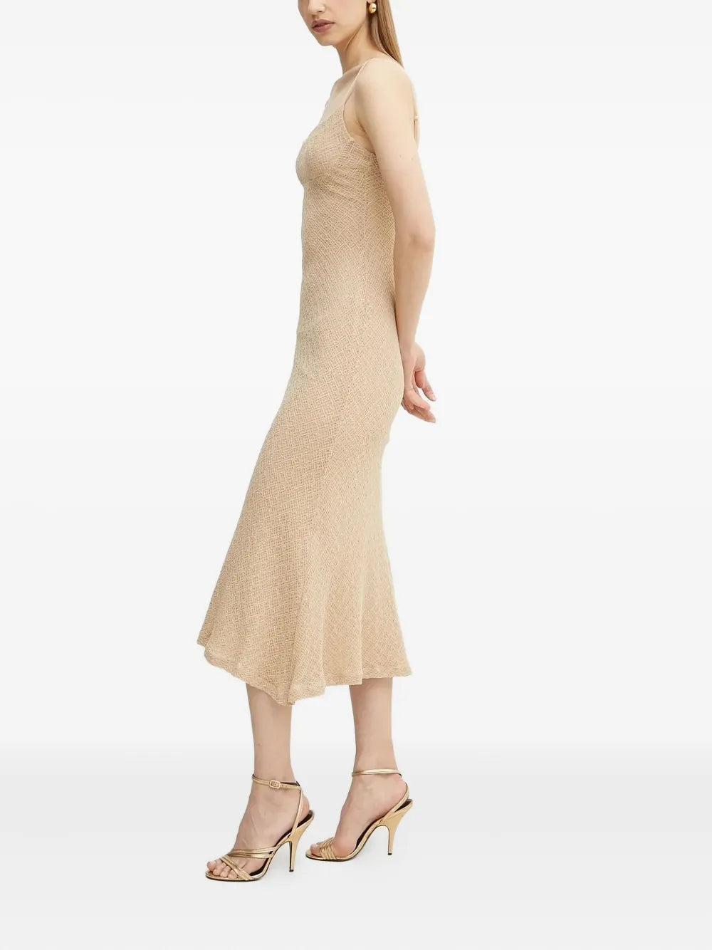 Bardot  Rochie textured midi dress