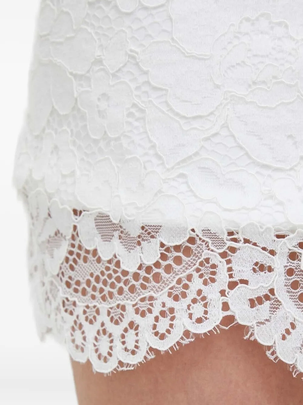 Bardot  lace long-sleeve mini dress