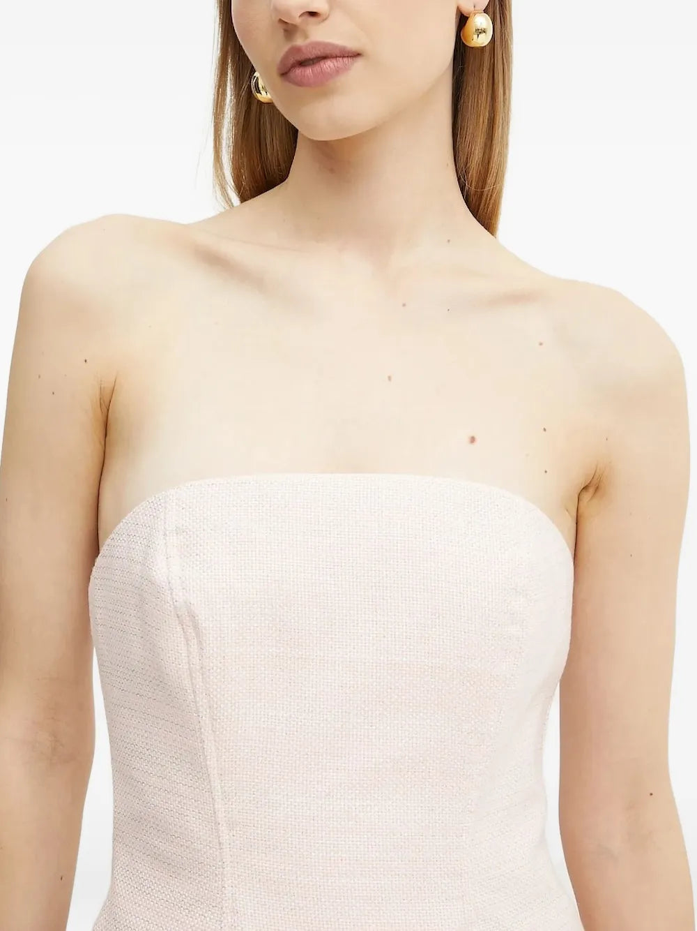 Bardot  tweed-texture mini dress