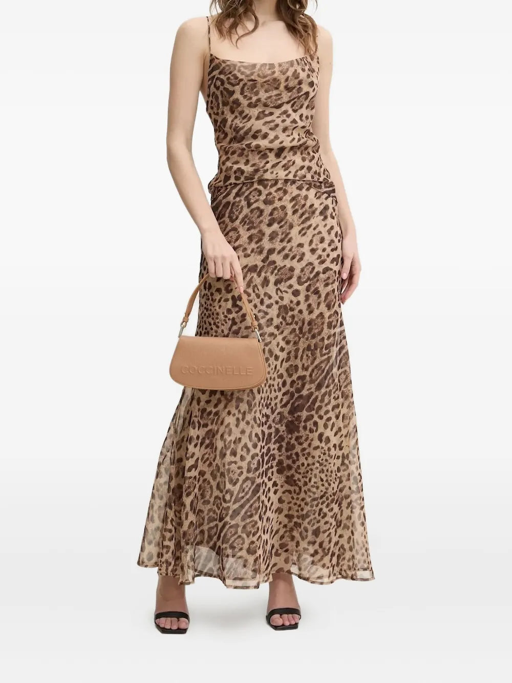 Bardot  Monroe leopard-print maxi skirt