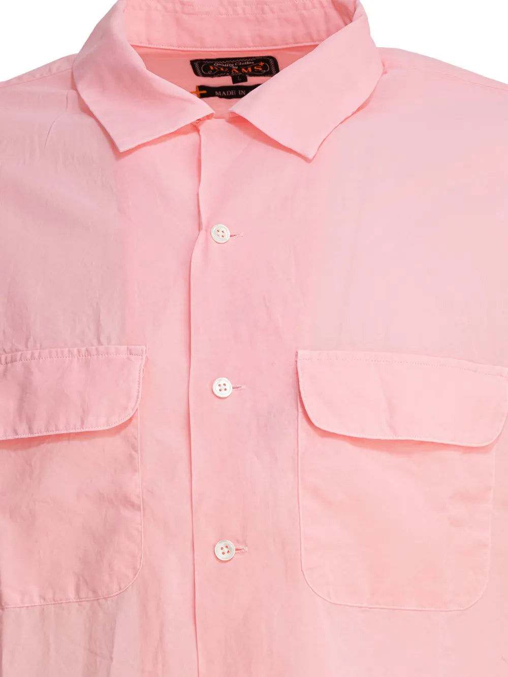 BEAMS PLUS  double-pocket cotton shirt