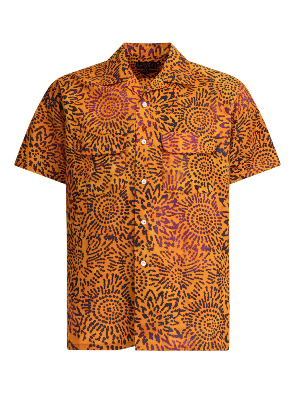 BEAMS PLUS  floral-print pocket shirt