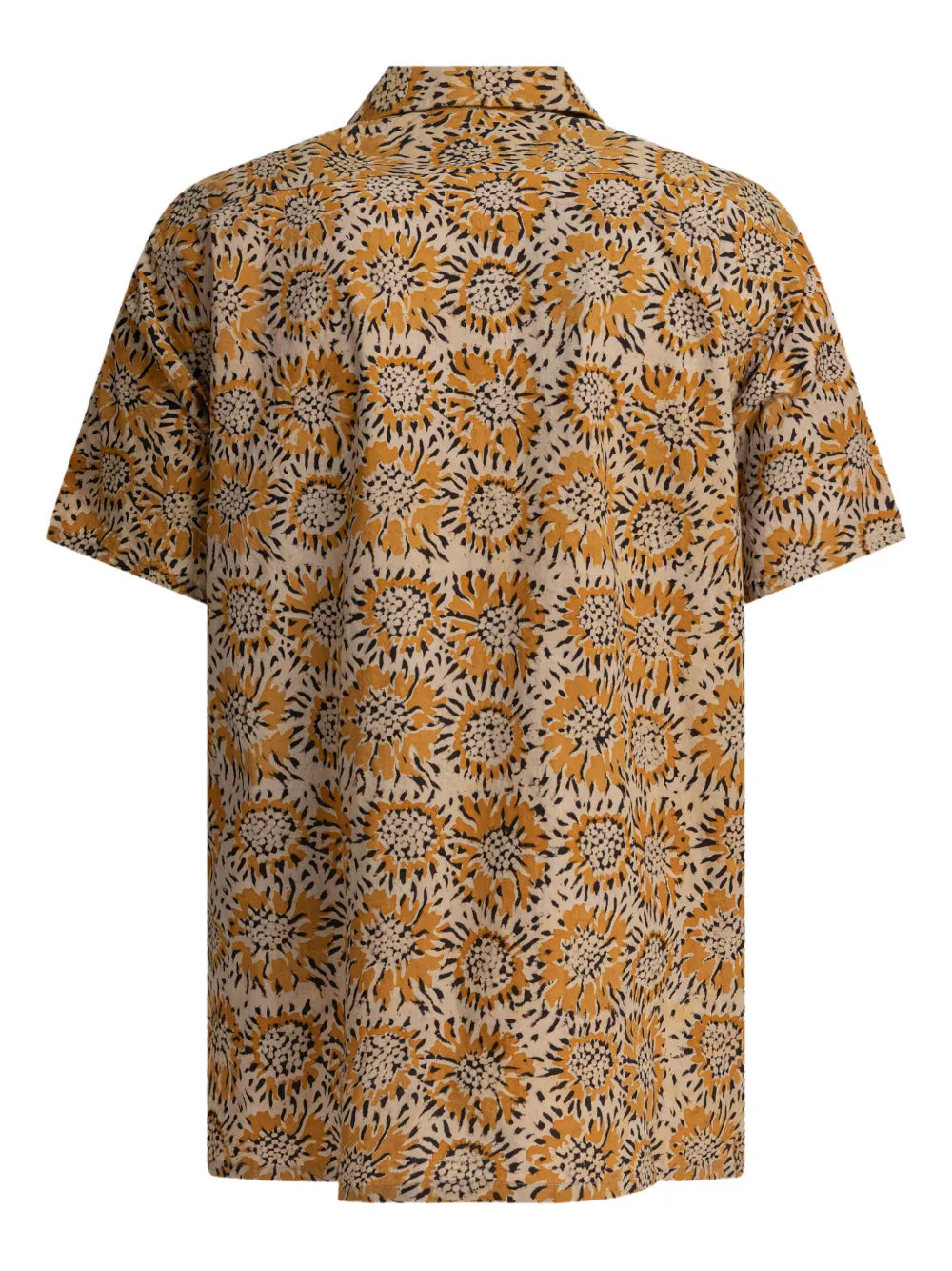 BEAMS PLUS  floral-print short-sleeve shirt