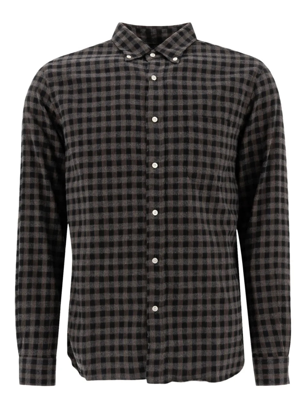 BEAMS PLUS  Gingham-check cotton shirt