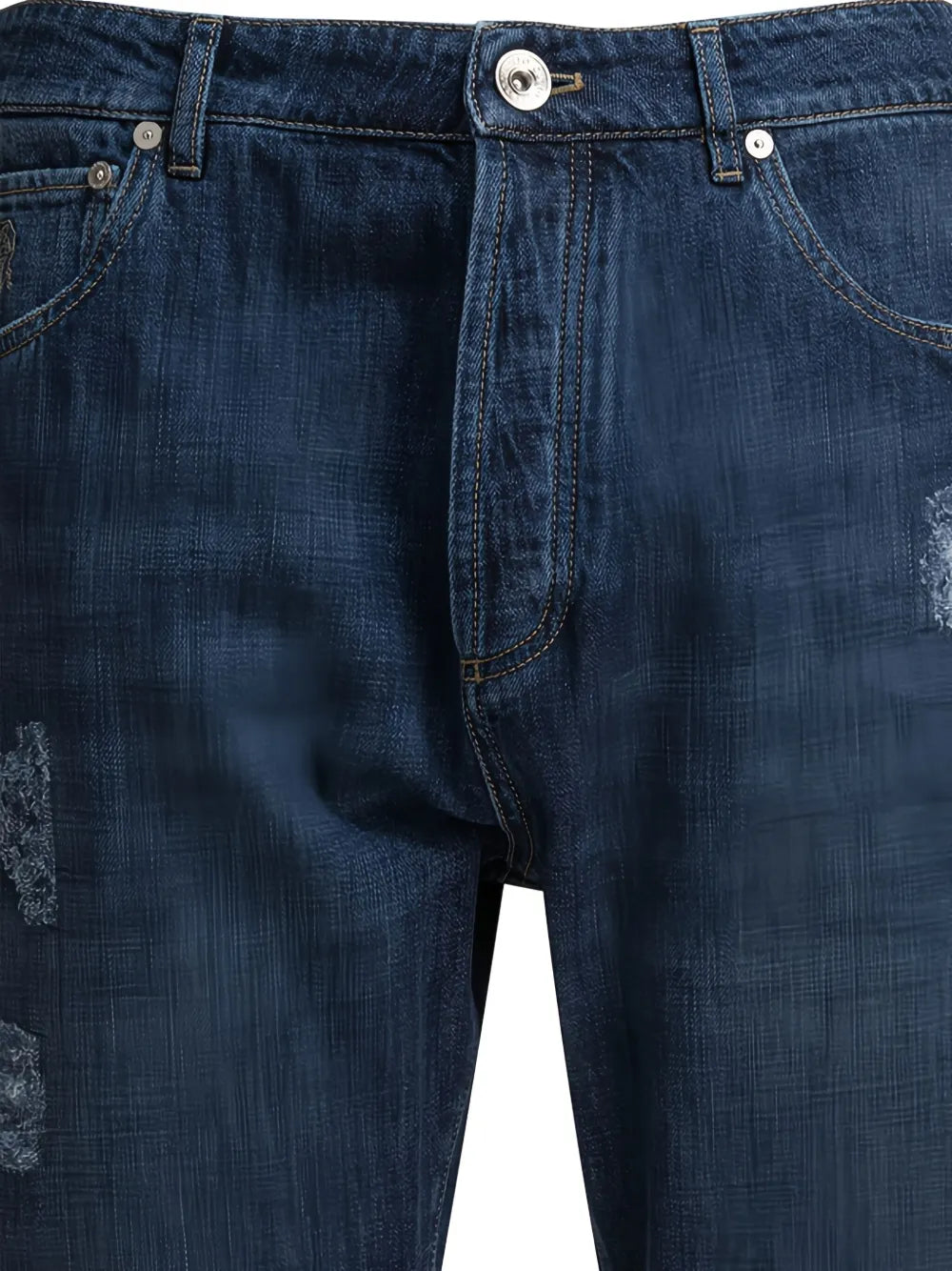 Brunello Cucinelli  distressed jeans