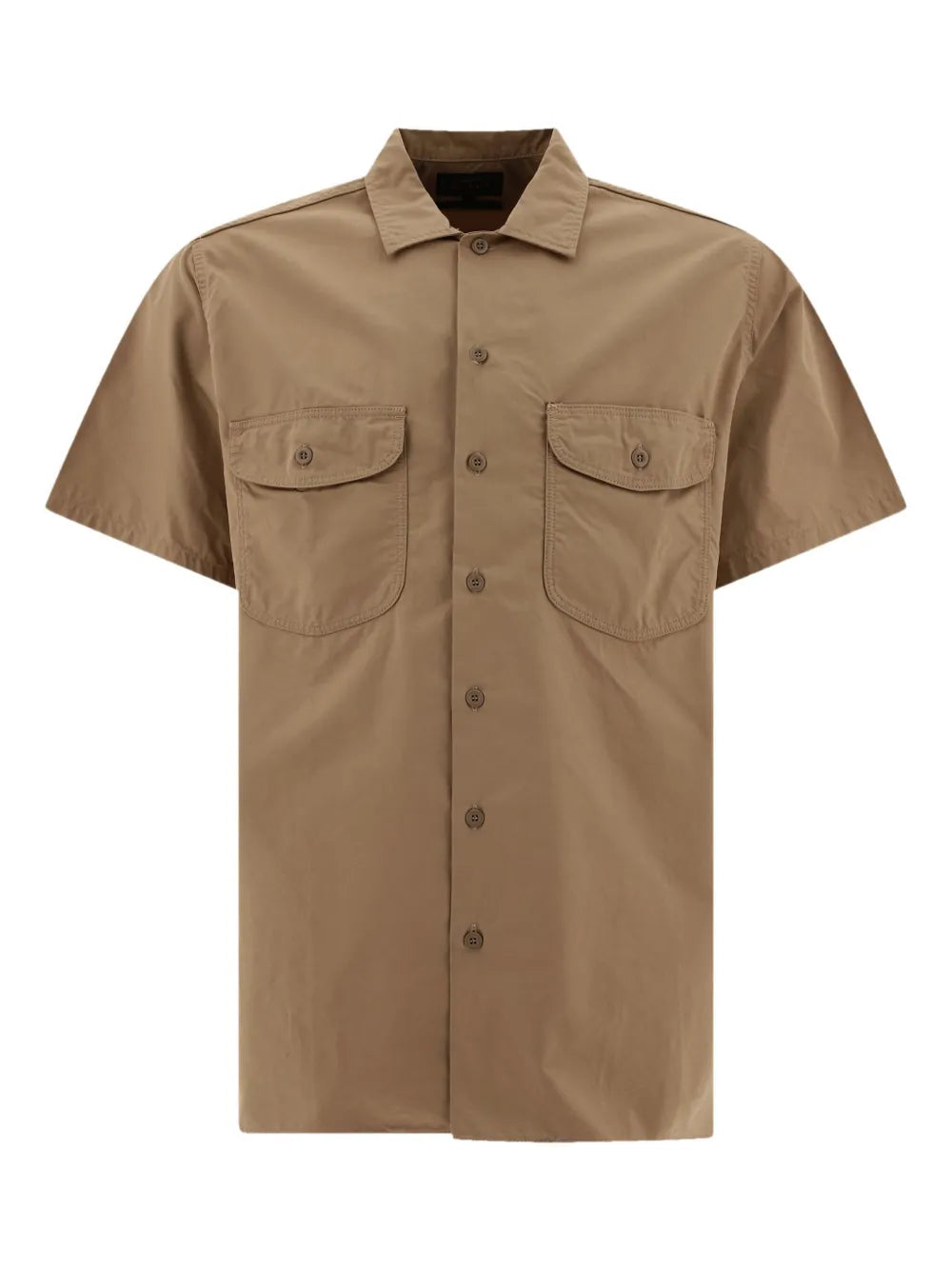 BEAMS PLUS  patch-pocket short-sleeve shirt