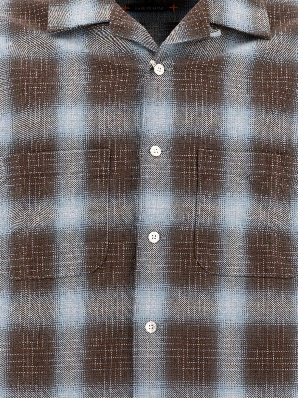 BEAMS PLUS  checked pocket shirt