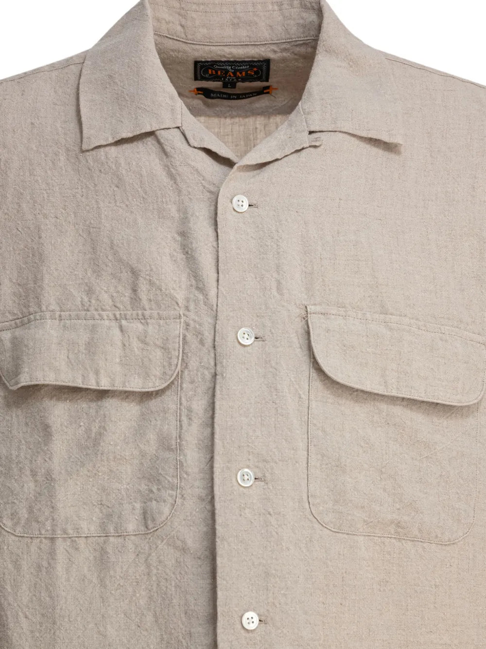 BEAMS PLUS  linen pocket shirt