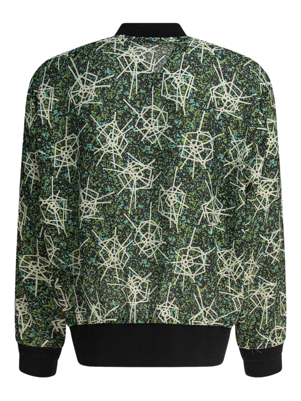 BEAMS PLUS  abstract-print bomber jacket