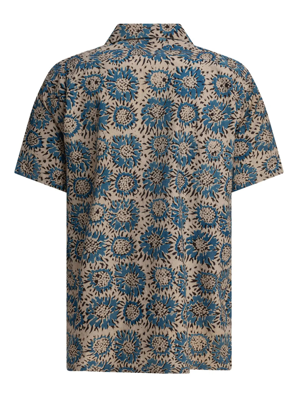 BEAMS PLUS  floral-print short-sleeve shirt