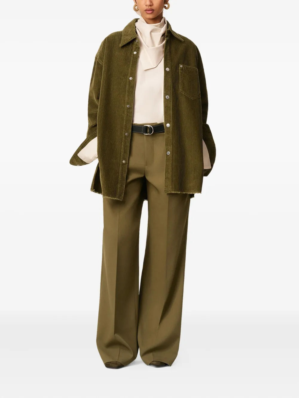 AMI Paris cotton corduroy shirt jacket - Image 3