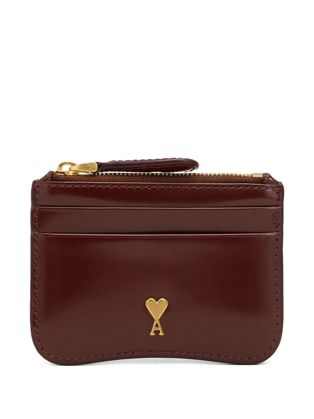 AMI Paris  Paris Paris leather cardholder