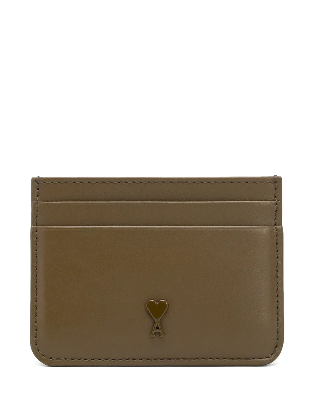AMI Paris  Ami De Coeur leather cardholder