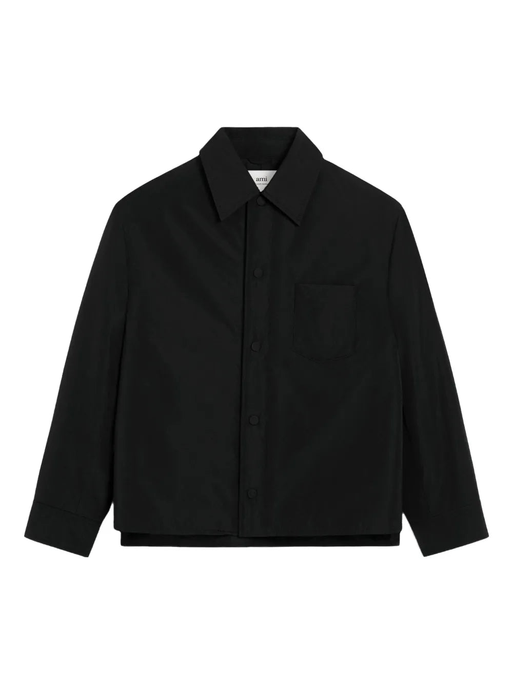 AMI Paris  padded chest-pocket overshirt