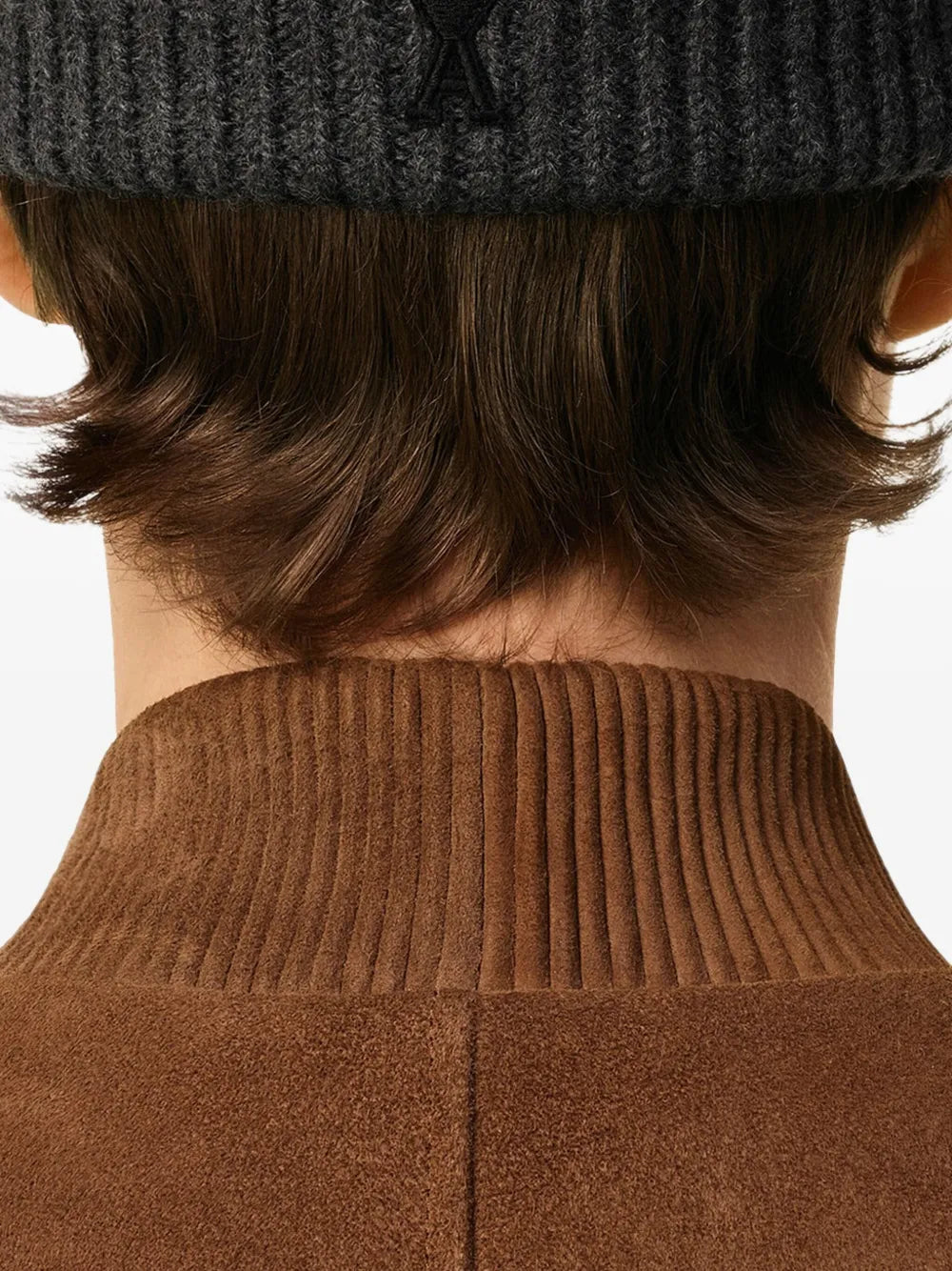 AMI Paris Ami De Coeur wool beanie