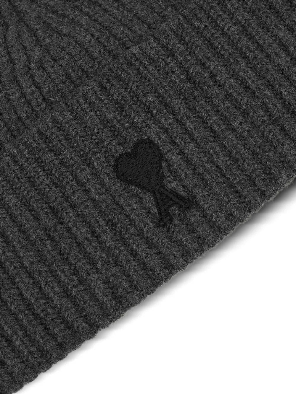AMI Paris Ami De Coeur wool beanie