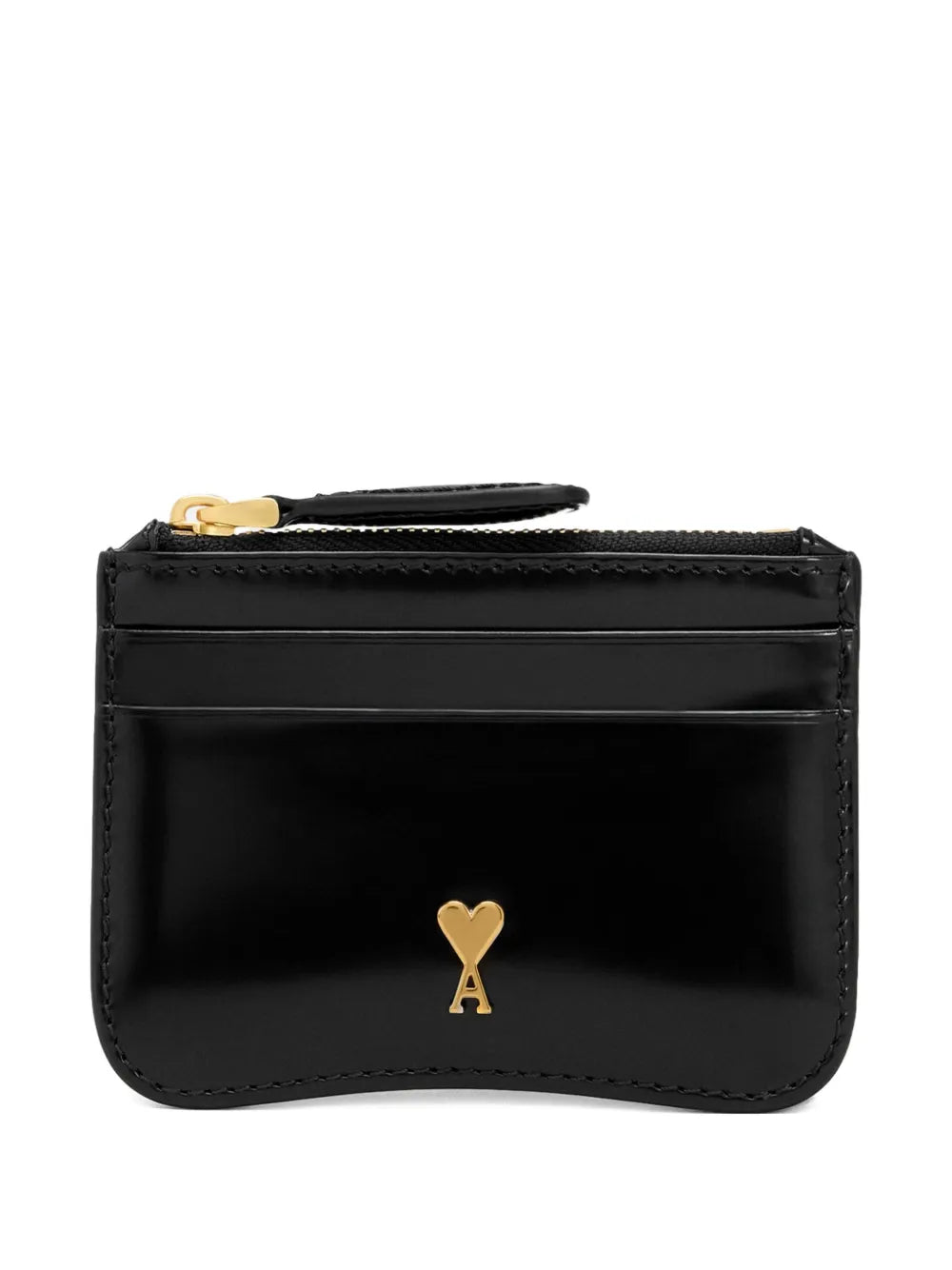 AMI Paris  Paris Paris leather cardholder