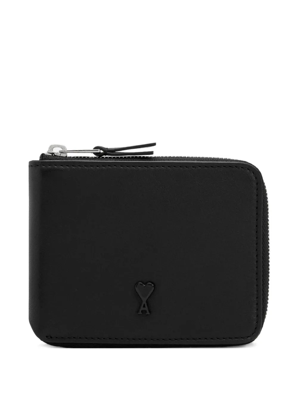 AMI Paris  Ami De Coeur compact leather wallet