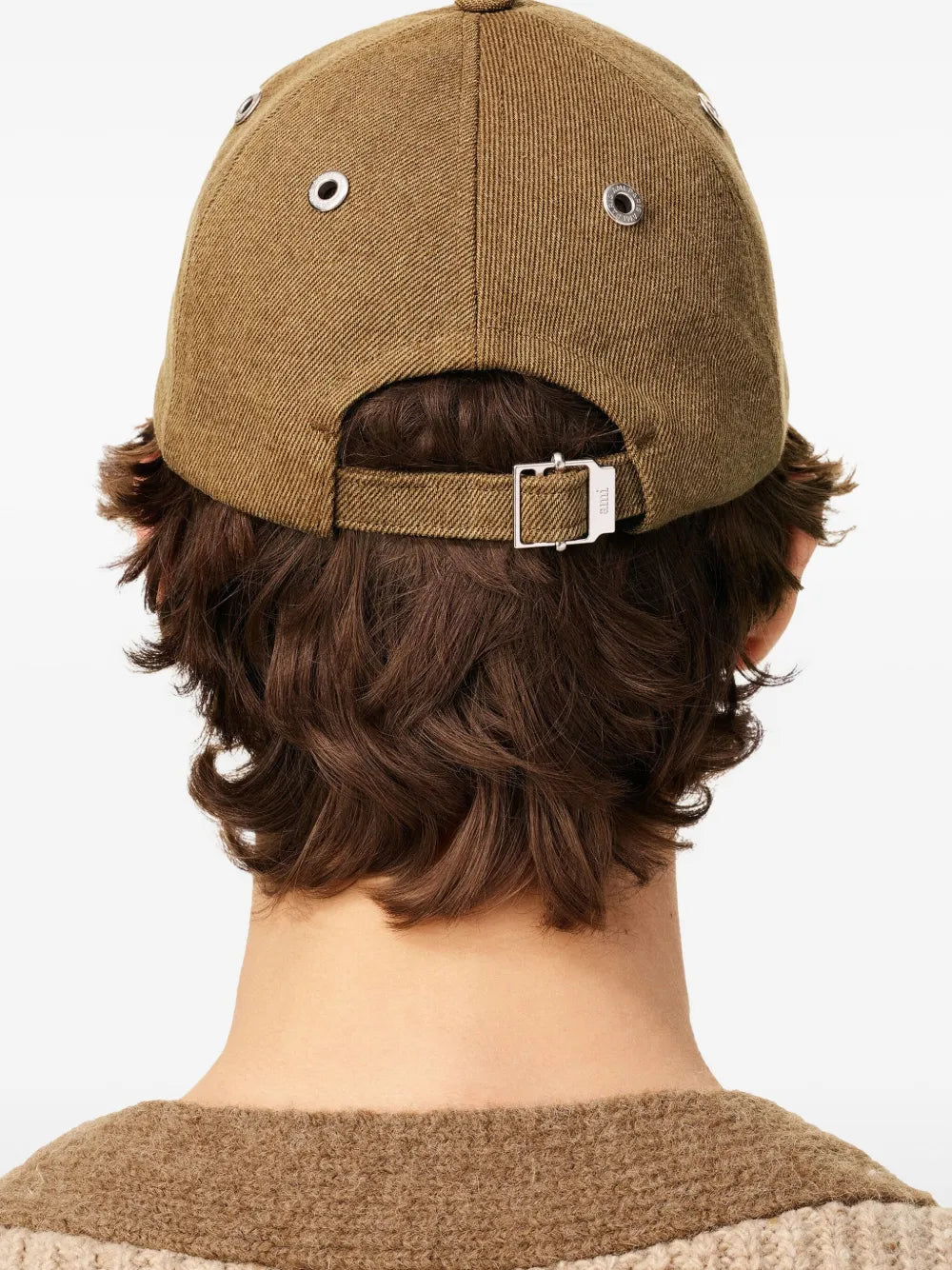 AMI Paris  Ami de Coeur cotton embossed cap