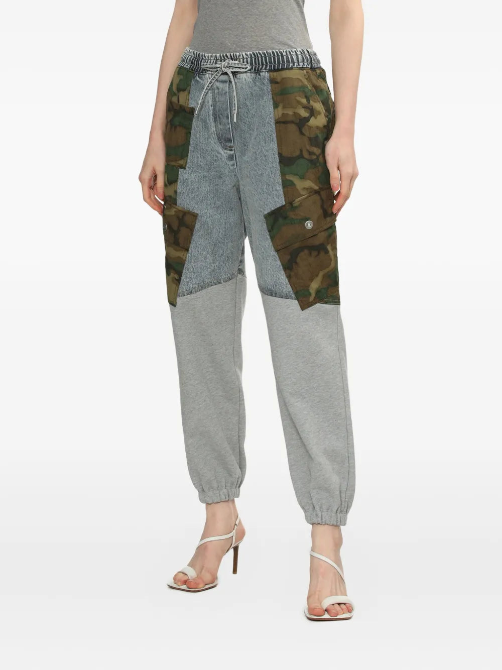 3.1 Phillip Lim  camouflage-panel jeans