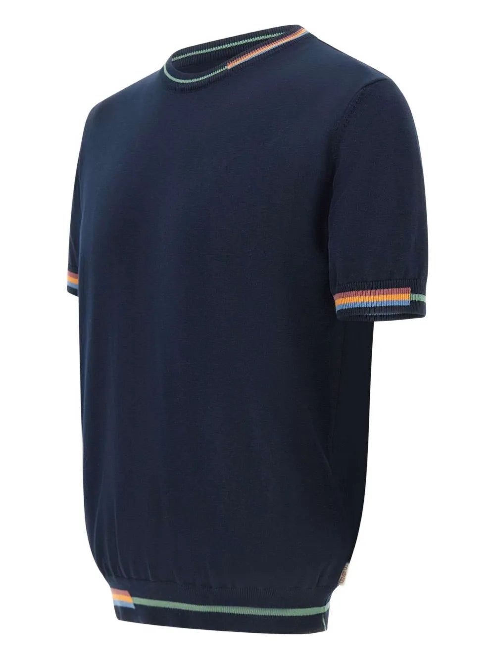 BOB  Willis striped-trim T-shirt