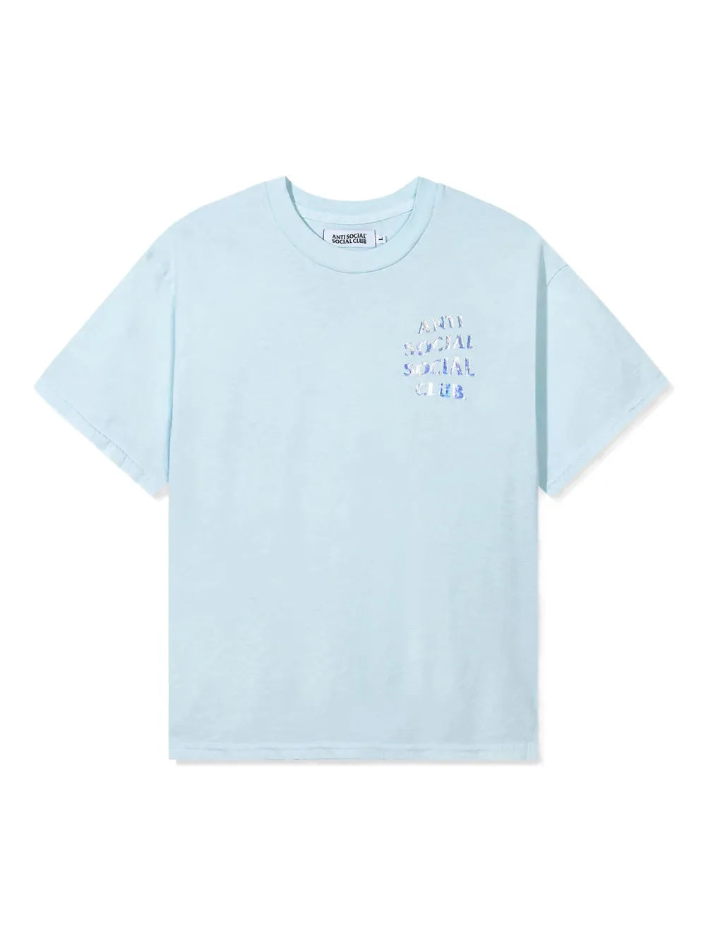 Anti Social Social Club  Get Weird Hologram T-shirt